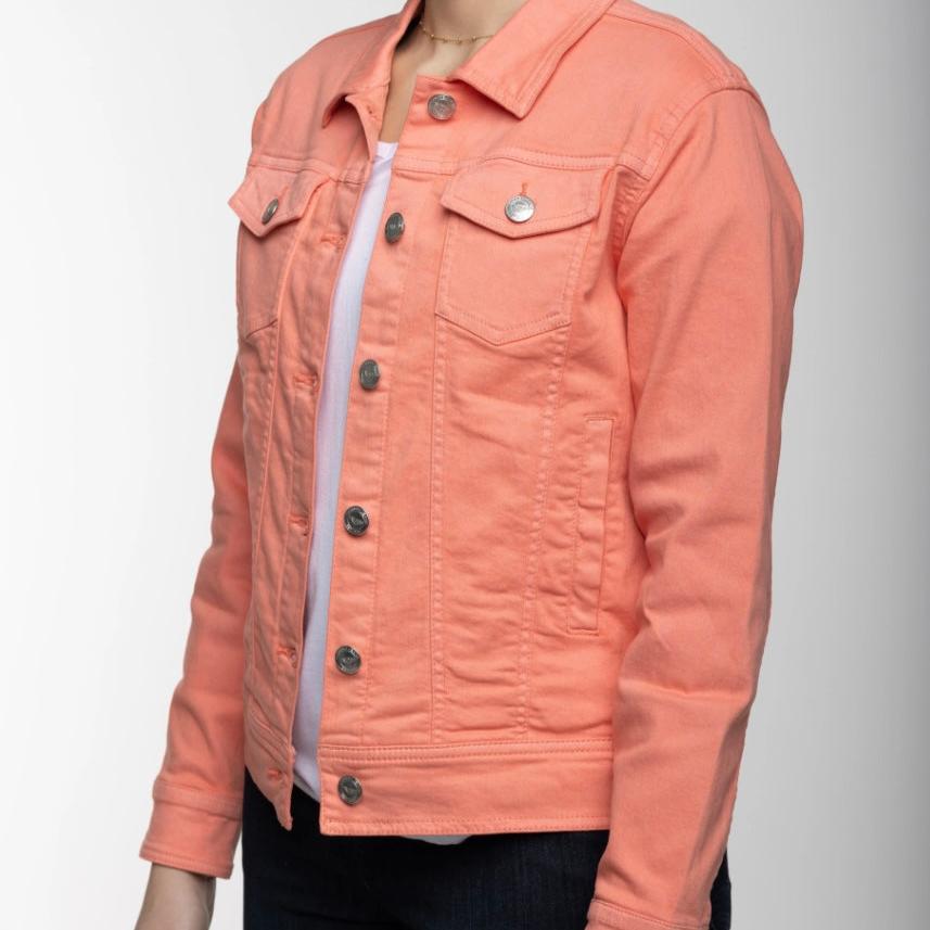 Carreli - Classic Fit Coloured Jean Jacket