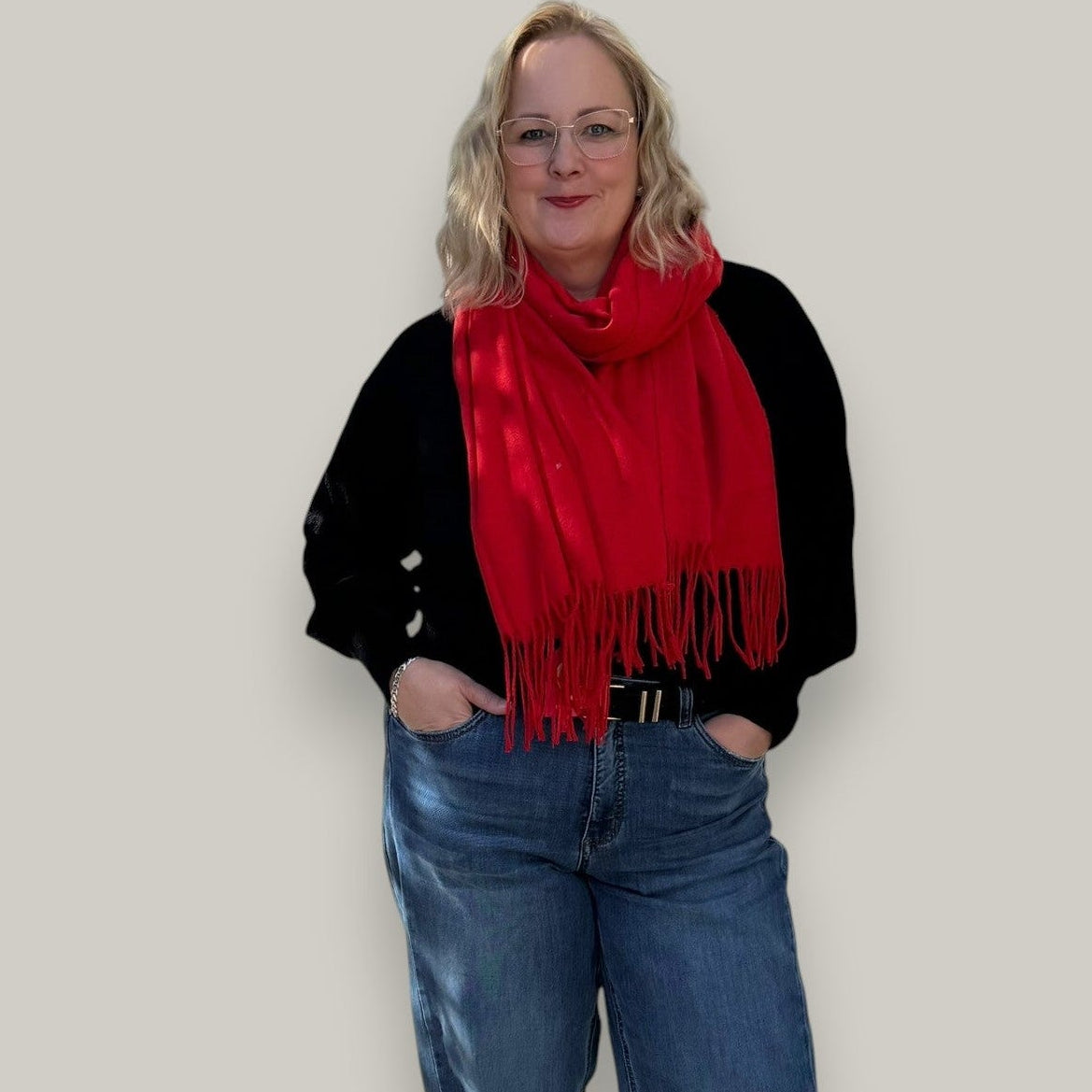 Alina - Cashmere Feel Solid Scarves