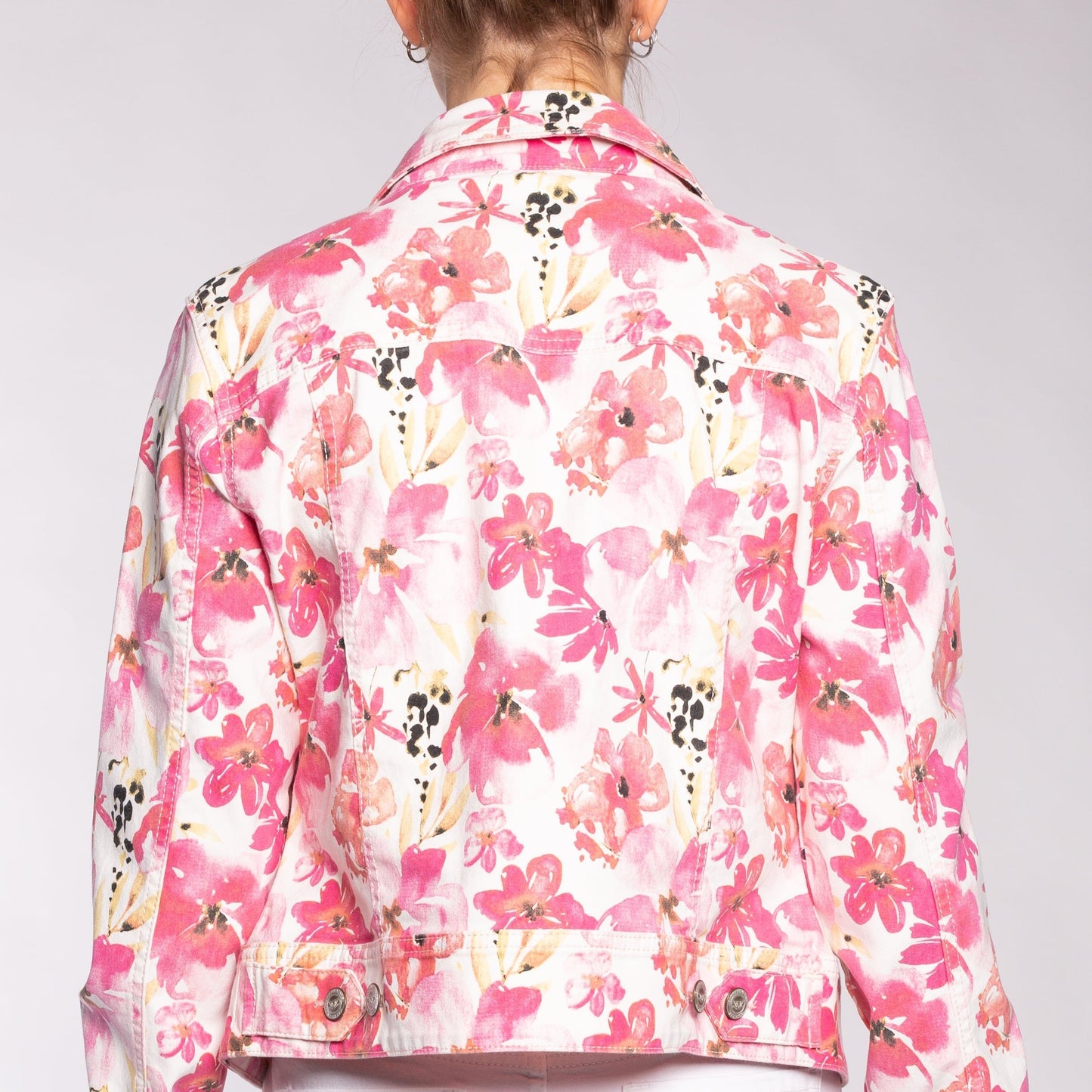 Carreli - Patterned Jean Jacket