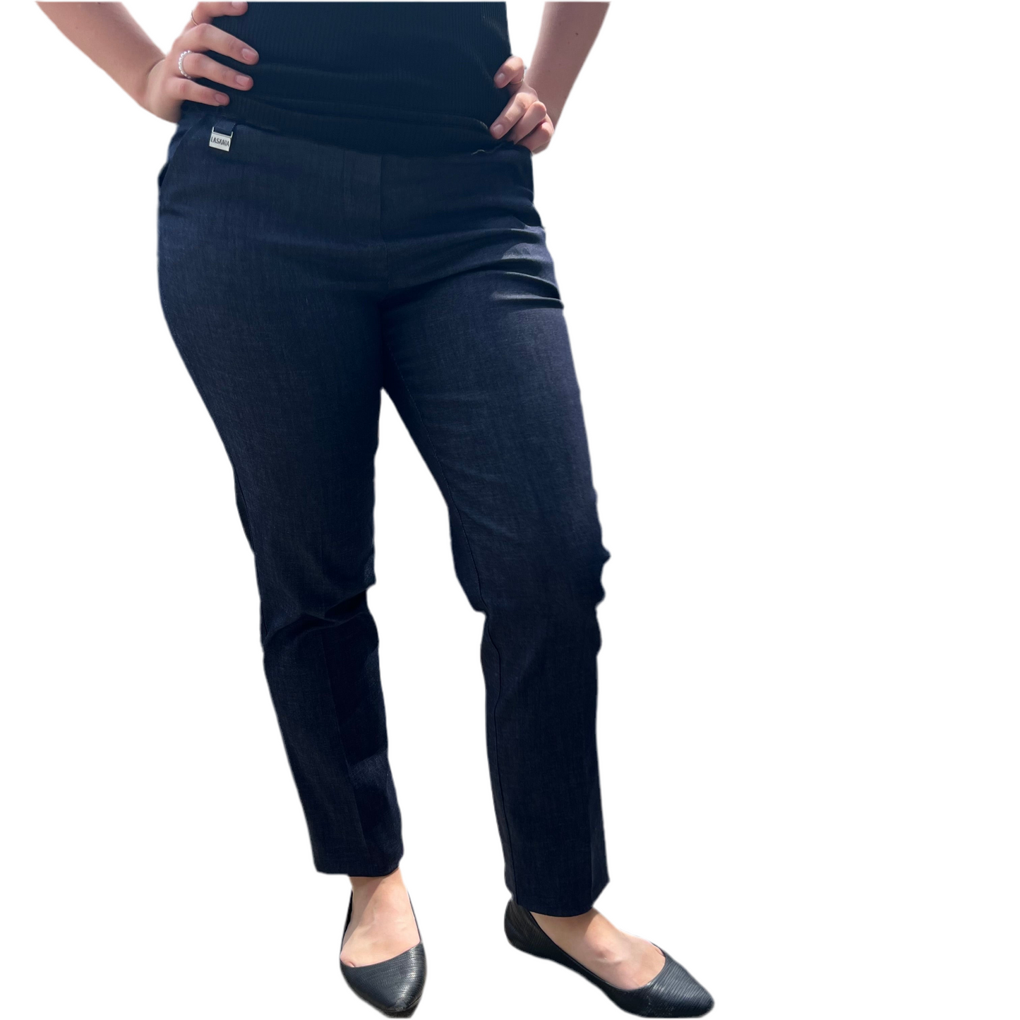 Lasania - Denim Dress Pants