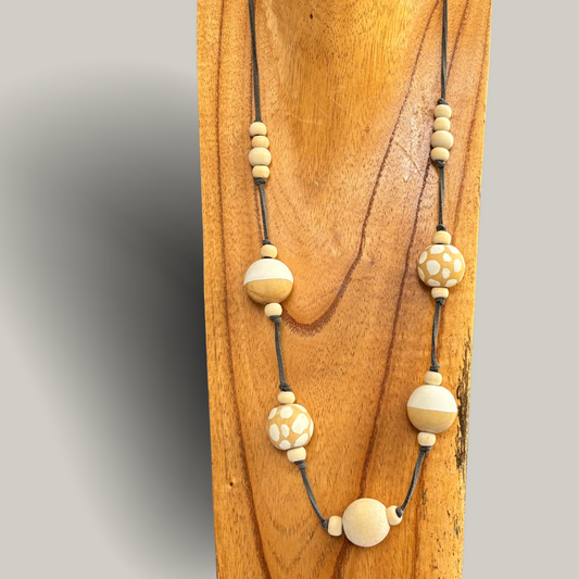 Suzie Blue - Rope and Bead Necklace