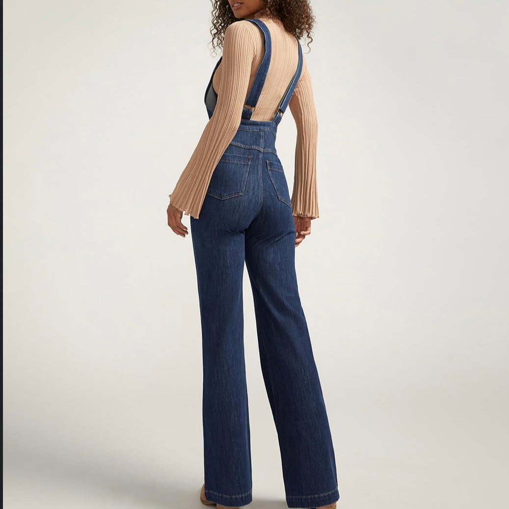 Silver Jeans - Flare Leg Overalls