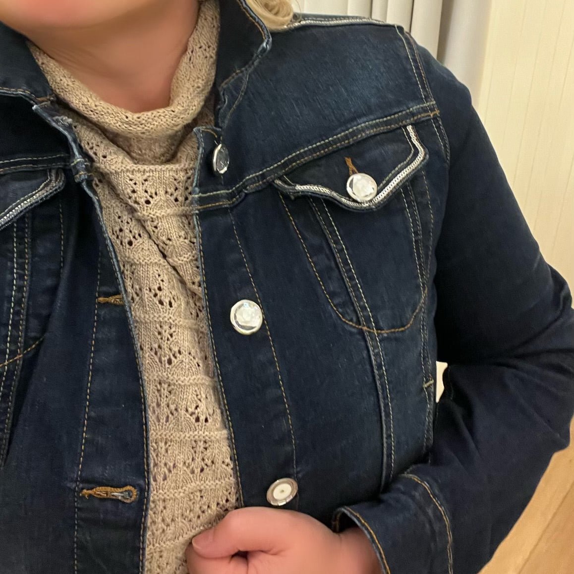 Carreli - Cropped Jean Jacket