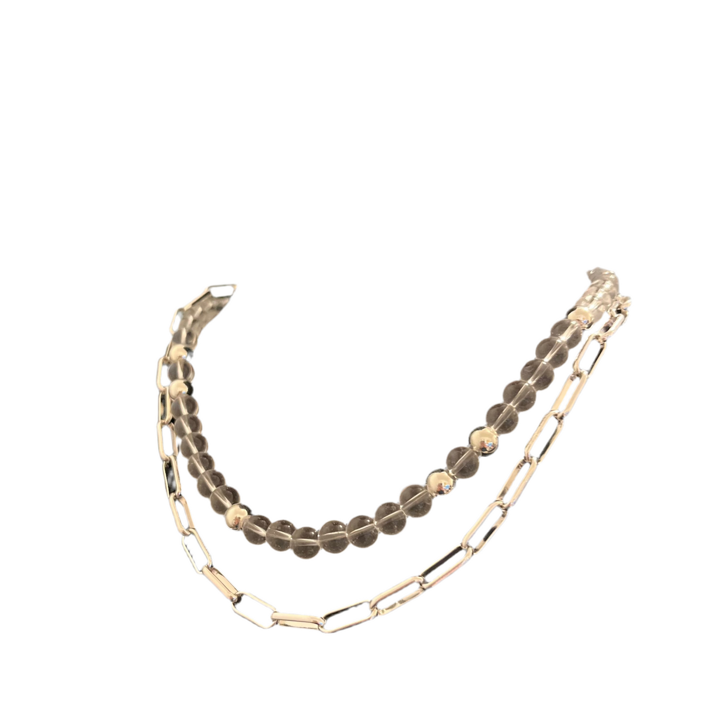 Merx - Double Necklace With Beads