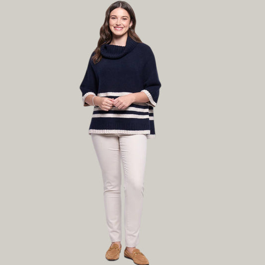 Foil - Cowl Neck Sweater