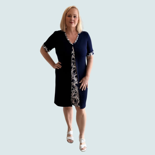 Soft Works - Two-Toned Dress