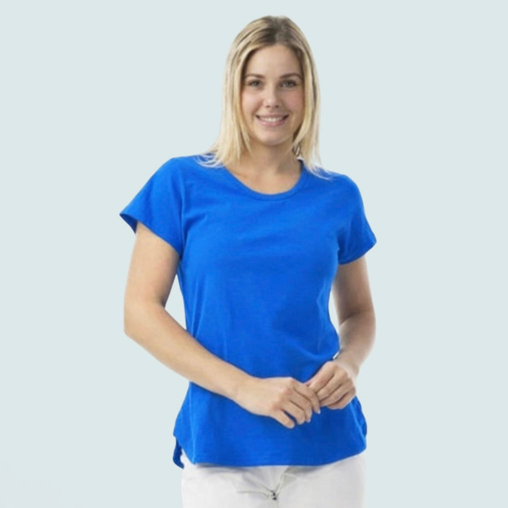 Orientique -Round Neck Cotton T-Shirt