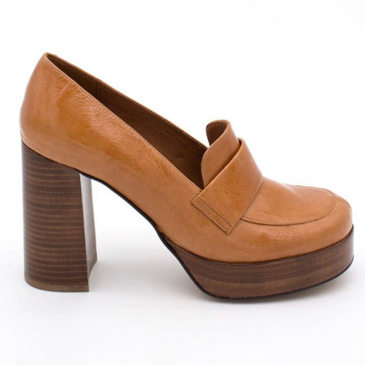 Angel Alarcon - Block Heel Slip On Shoe