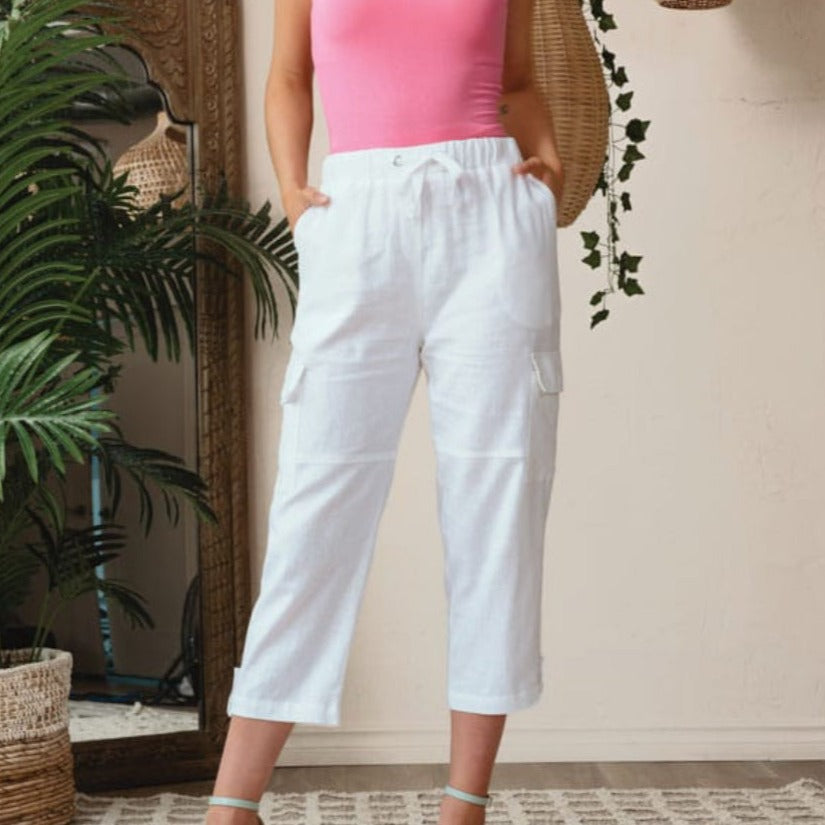 Alison Sheri - Capris With Side Pockets