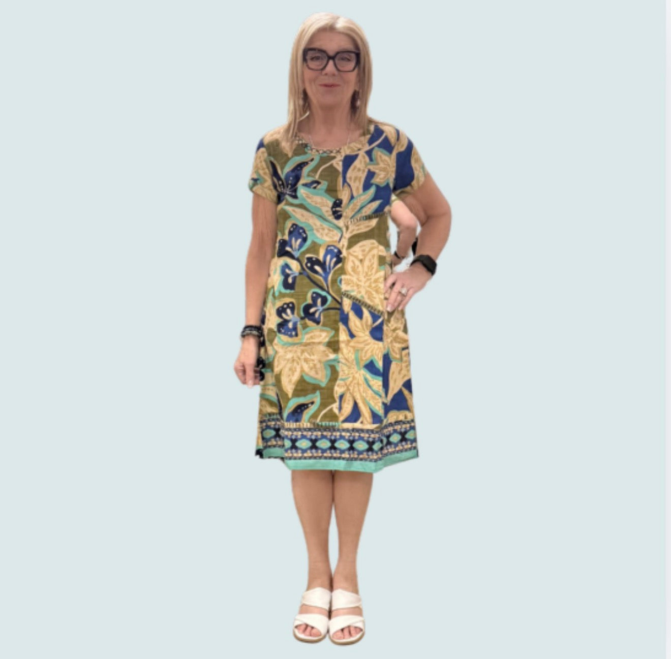 Orientique - Botanical T-Shirt Dress