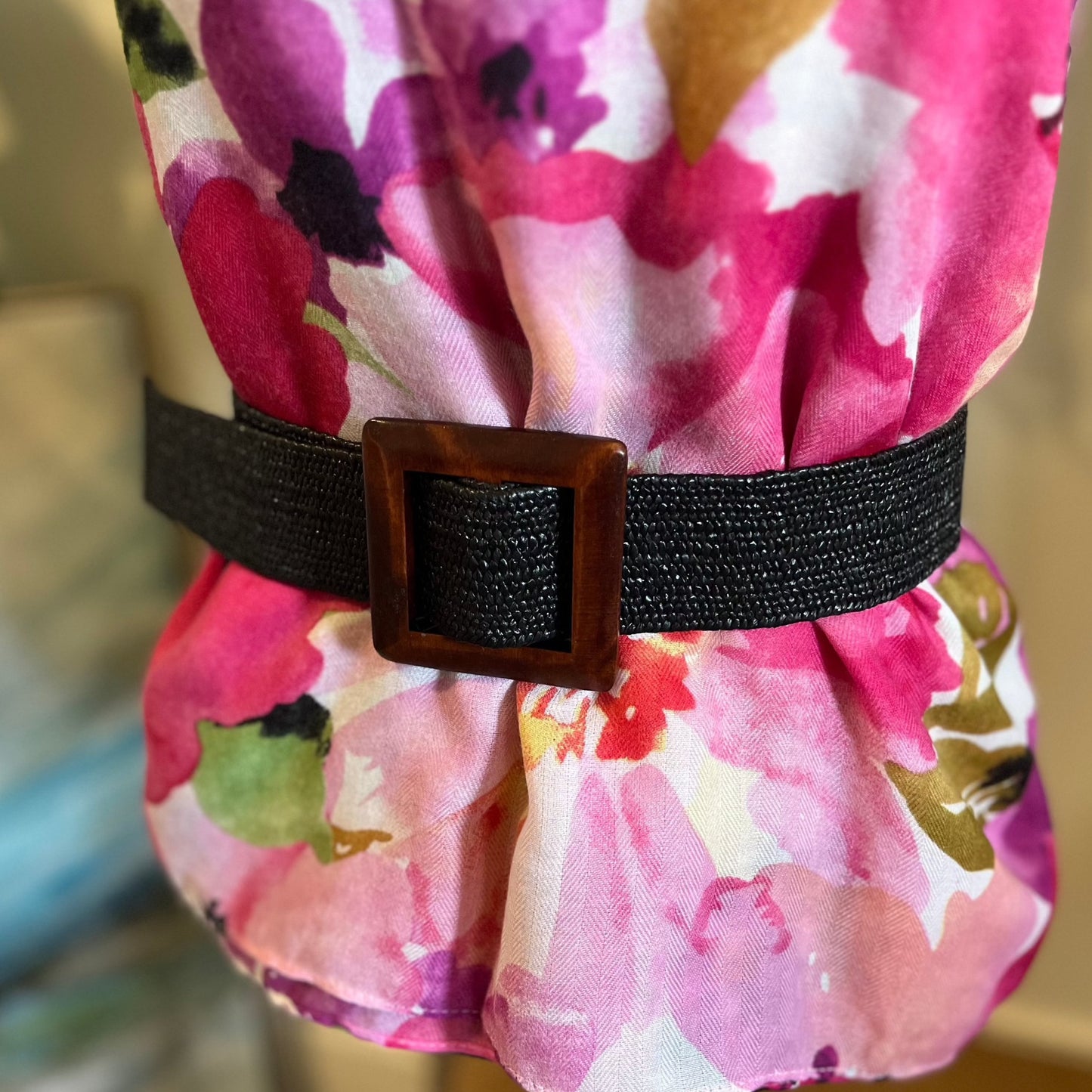 S.M.D. - Belt With Wooden Buckle