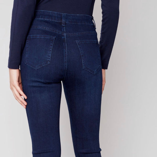 Charlie B - Bootleg Stretch Denim Pant