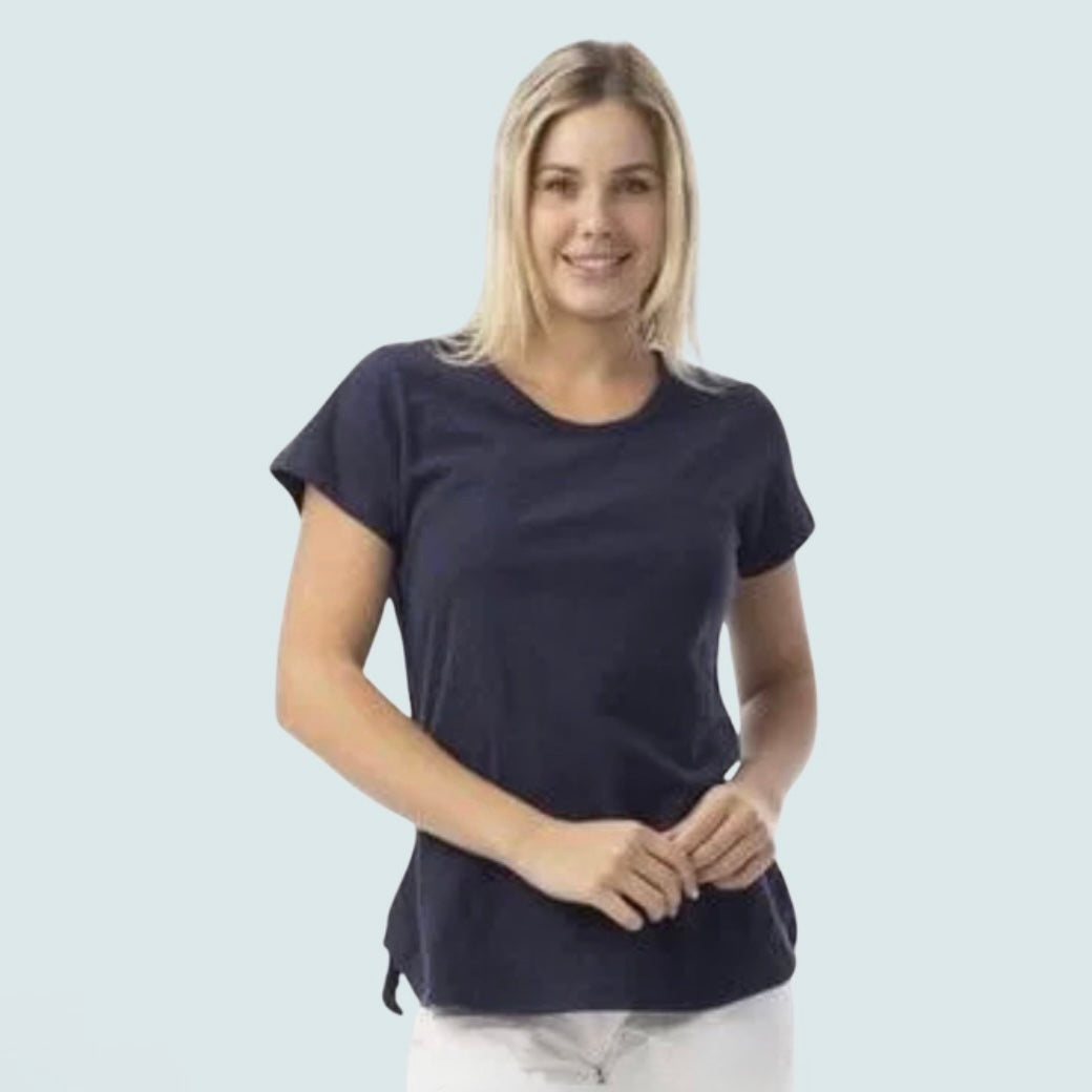 Orientique -Round Neck Cotton T-Shirt