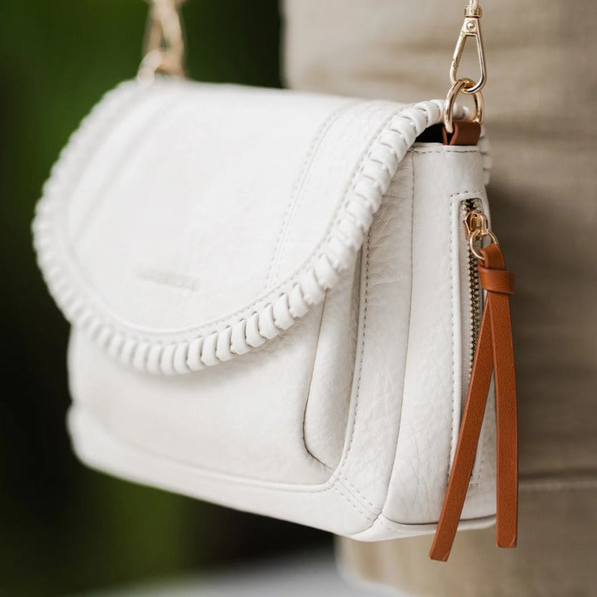 Louenhide - Crossbody Bag With Woven Trim