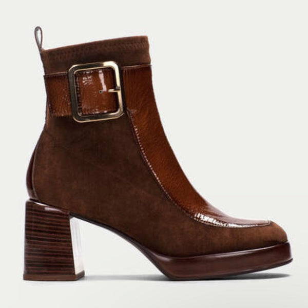 Hispanitas - Patent Leather Suede Boots