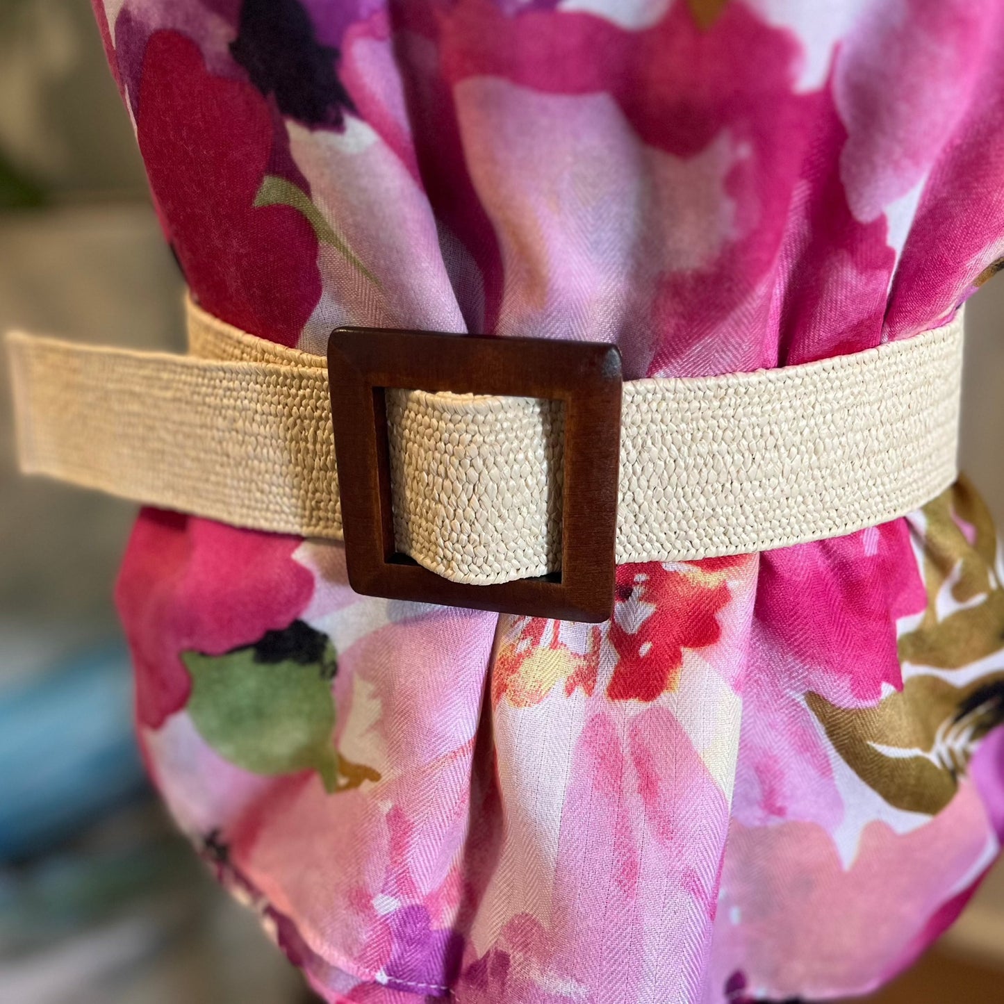 S.M.D. - Belt With Wooden Buckle