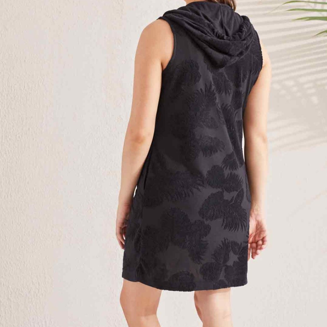 Tribal - Hooded Sleeveless Cover-Up