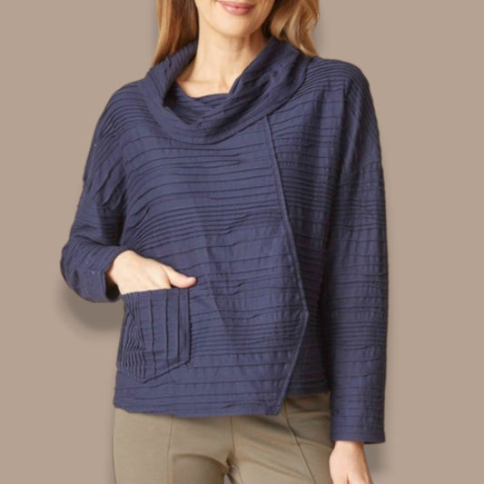 Habitat - Textured Cowl Neck Pullover