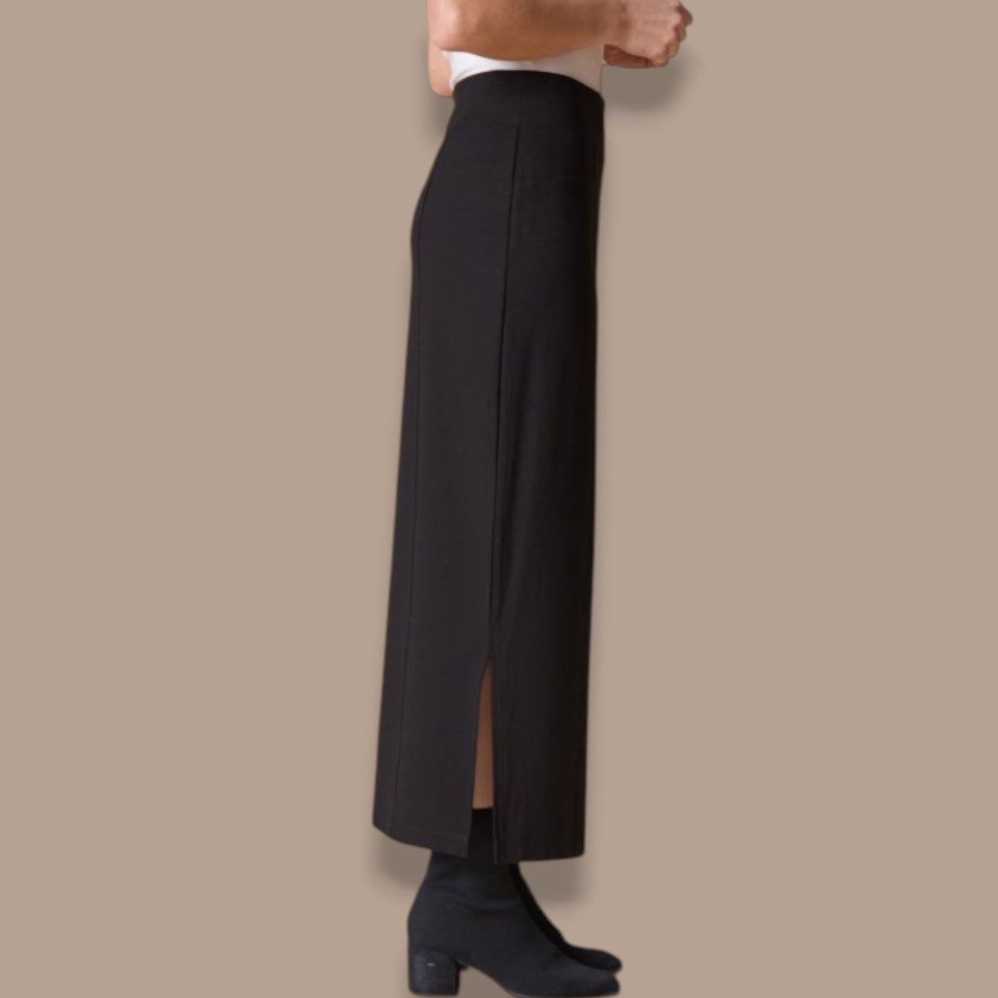 Habitat - Side Slit Maxi Skirt