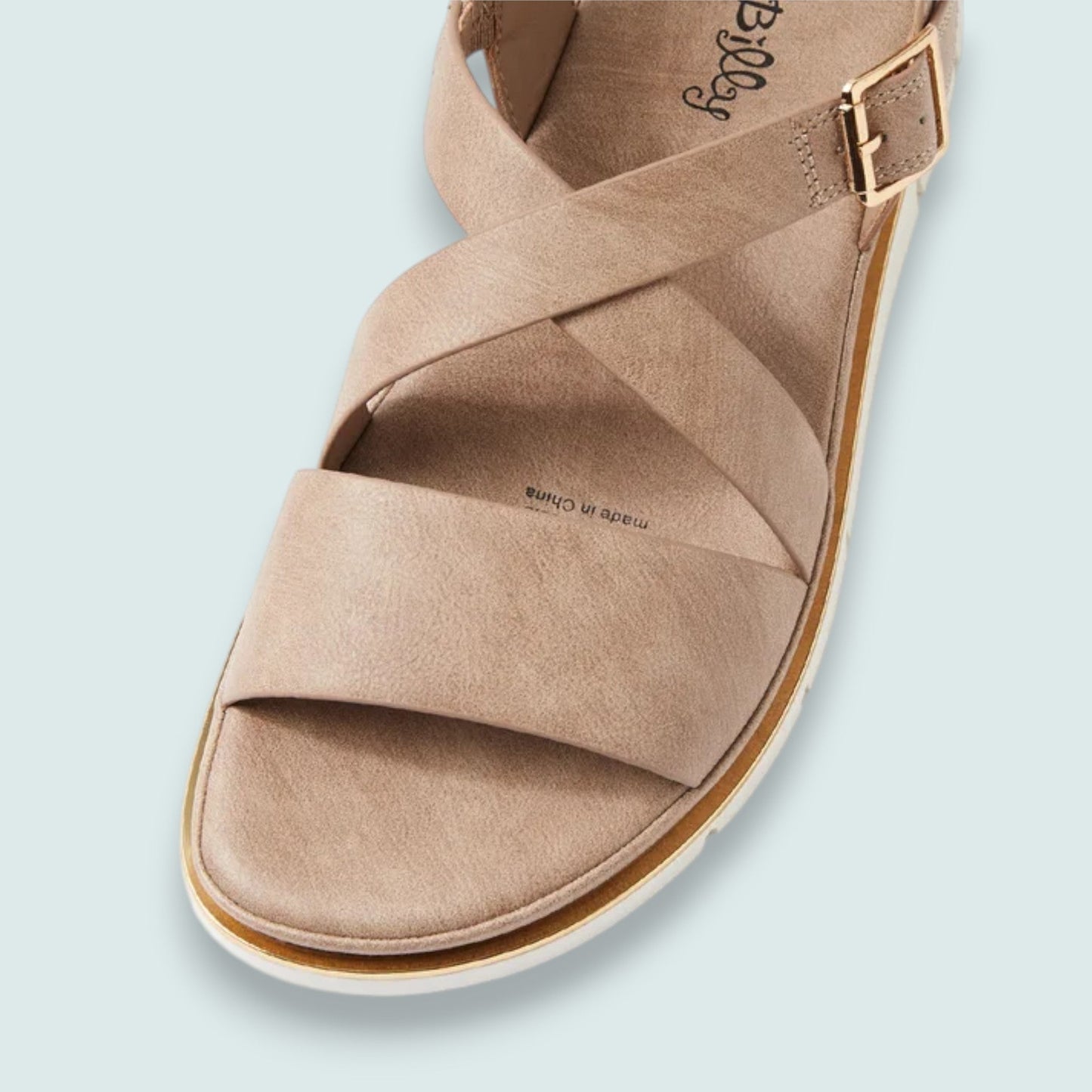 I Love Billy - Effortless Comfort Buckle Strap Sandal