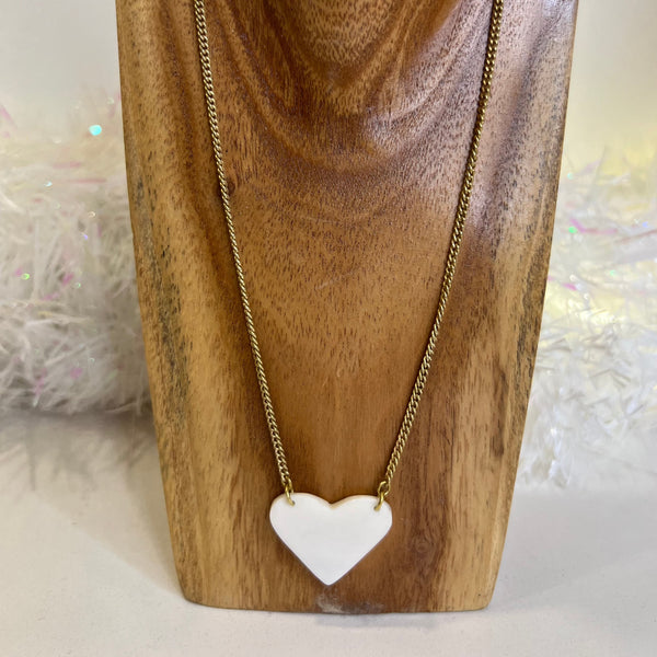 Just One - Short Heart Necklace