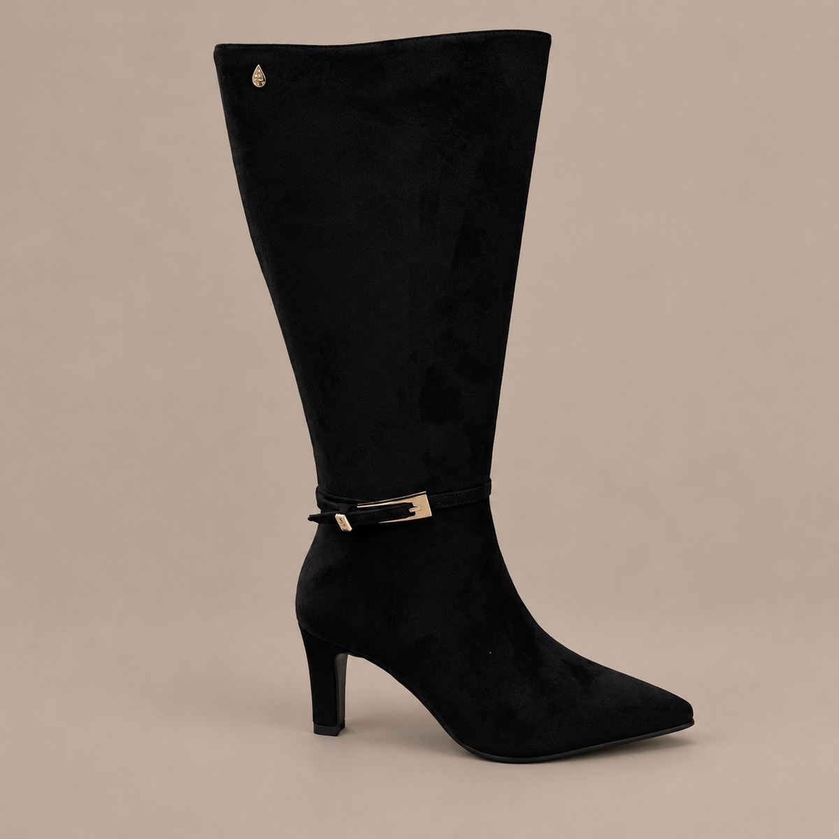 Aqua-Flex - Knee Length Kitten Heel Boot