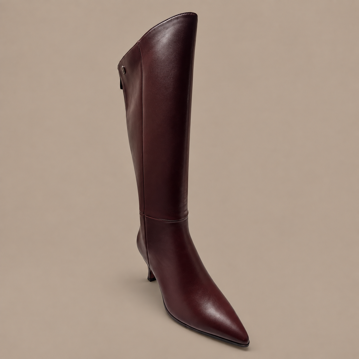 Aqua-Flex - Faux Leather Knee Length Boots