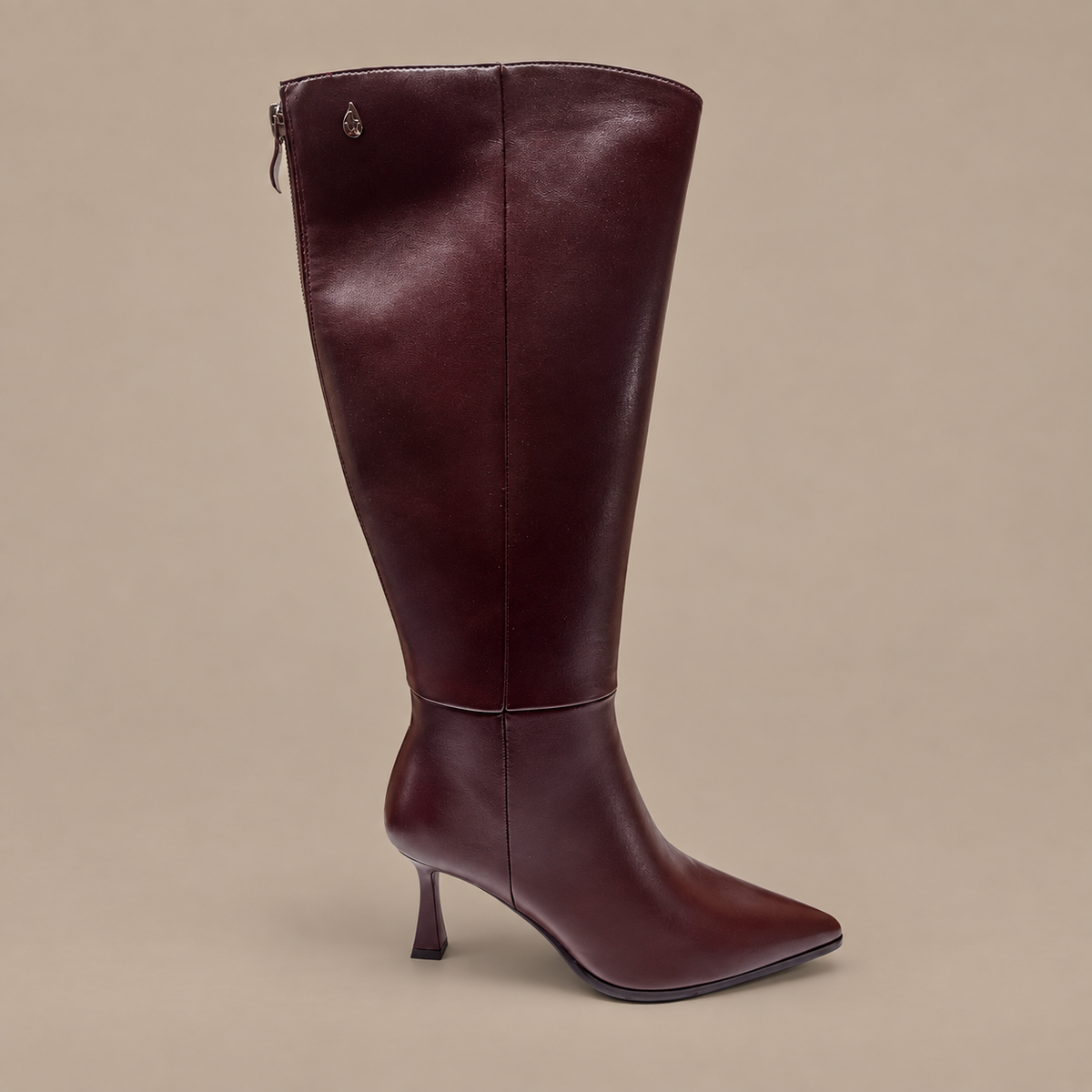 Aqua-Flex - Faux Leather Knee Length Boots