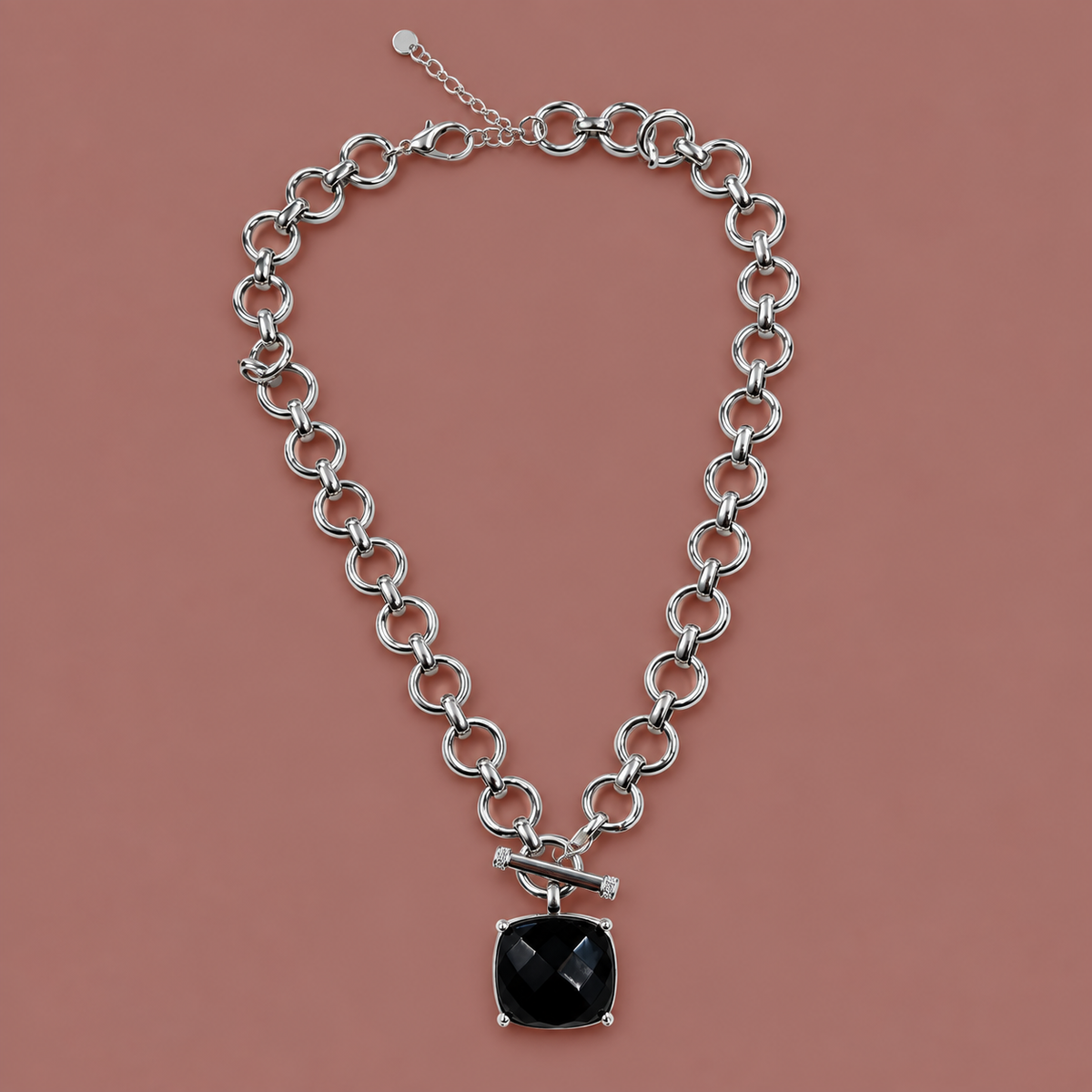 Audrey's - Gemstone Tiffany Style Necklace