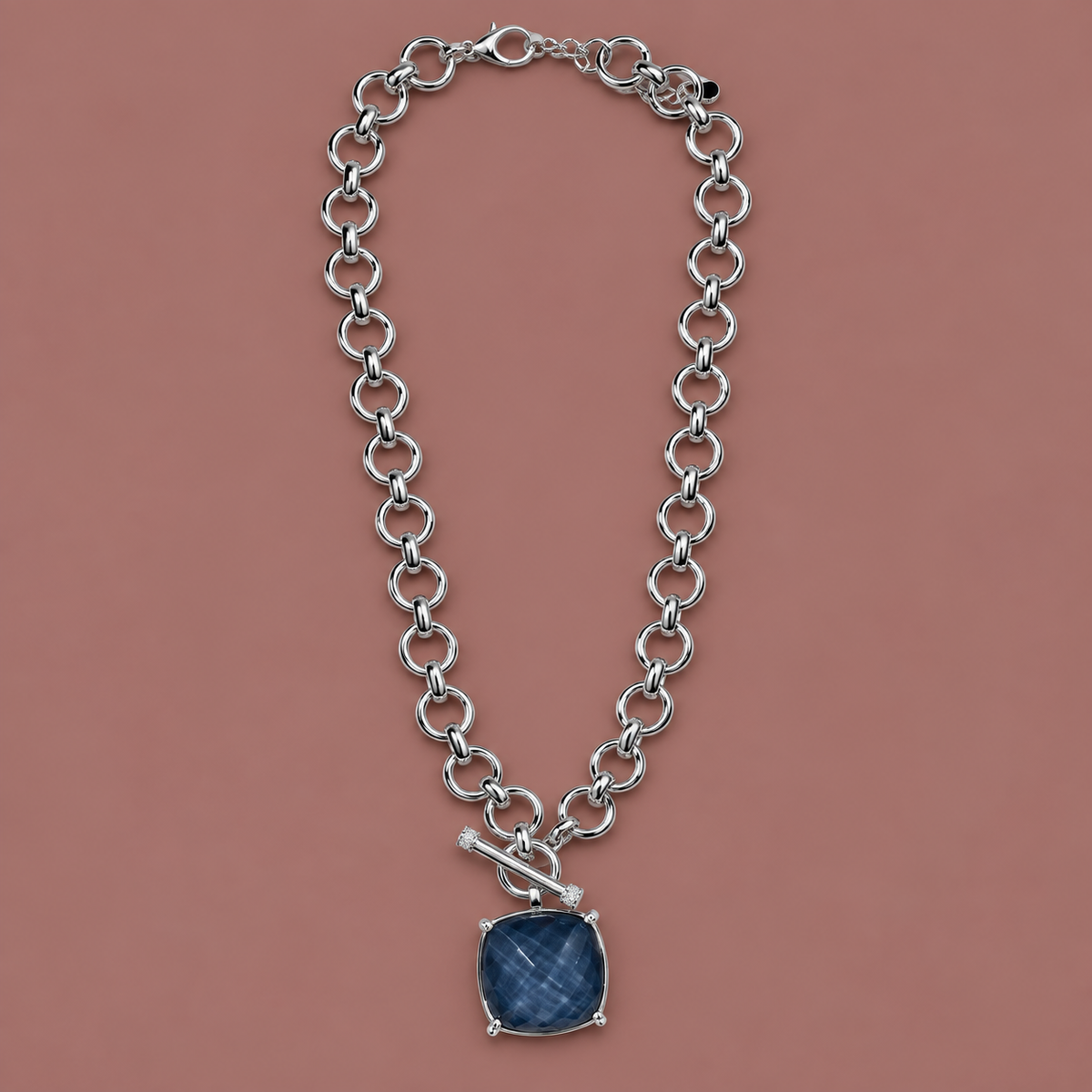 Audrey's - Gemstone Tiffany Style Necklace