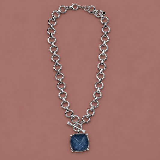 Audrey's - Gemstone Tiffany Style Necklace