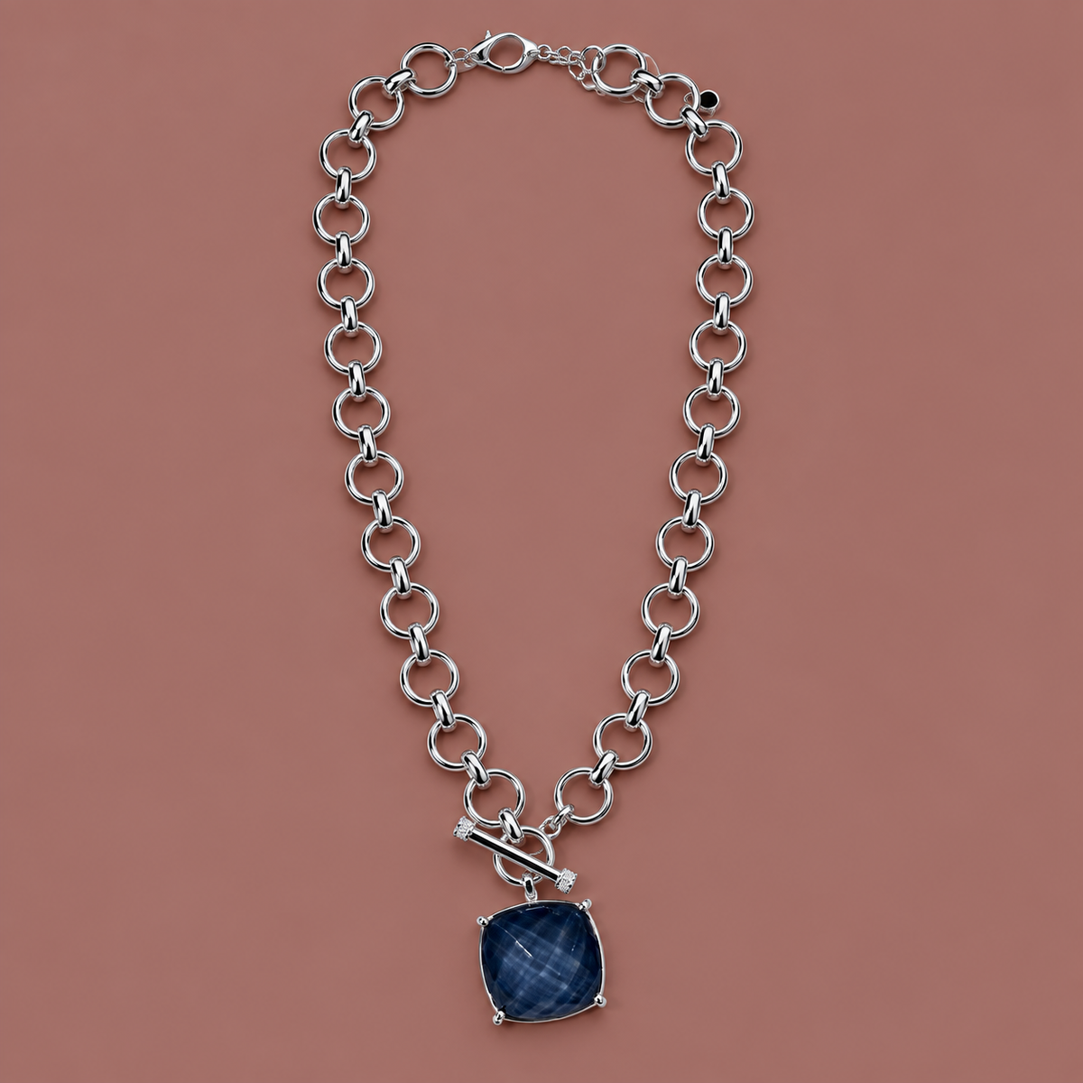 Audrey's - Gemstone Tiffany Style Necklace