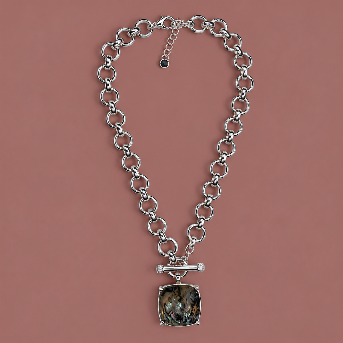 Audrey's - Gemstone Tiffany Style Necklace