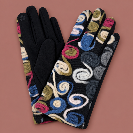 Luv & Co - Circle Upholstered Gloves