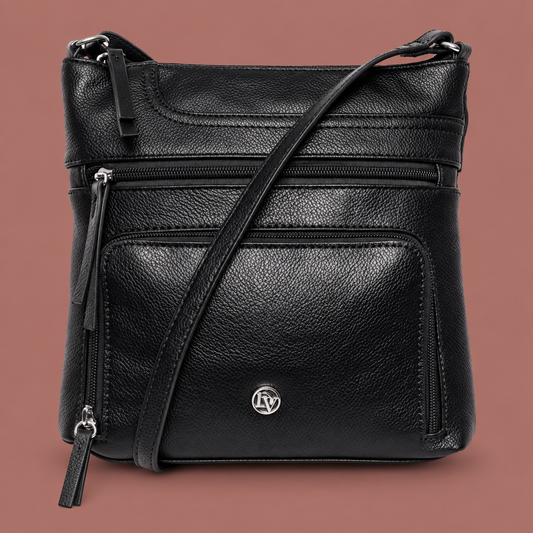 La Diva - Zipper Top Crossbody
