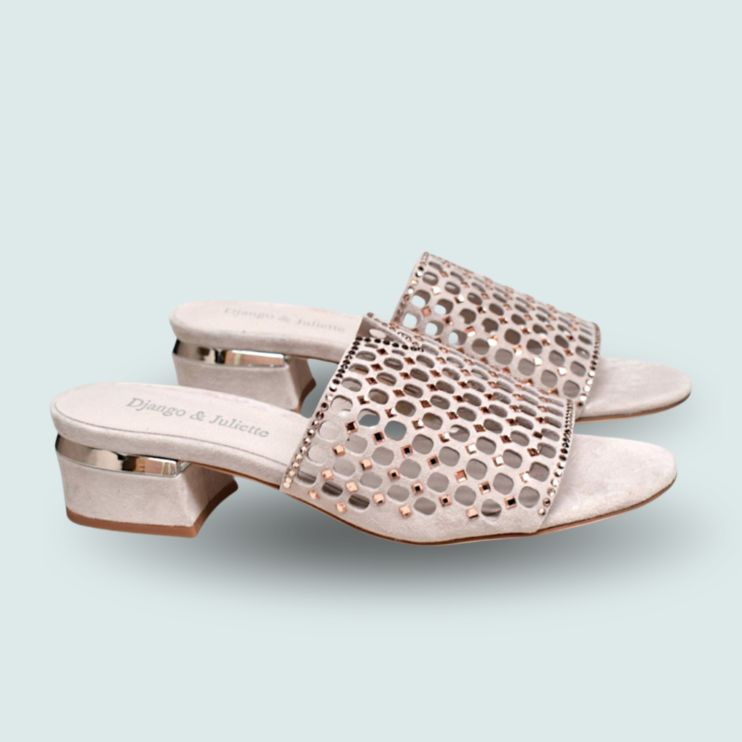 Django & Juliette - Jeweled Slip-On Sandal