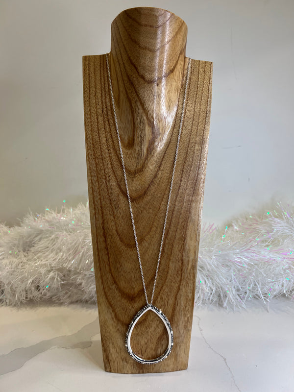 Merx - Long Chain With Beaded Pendant