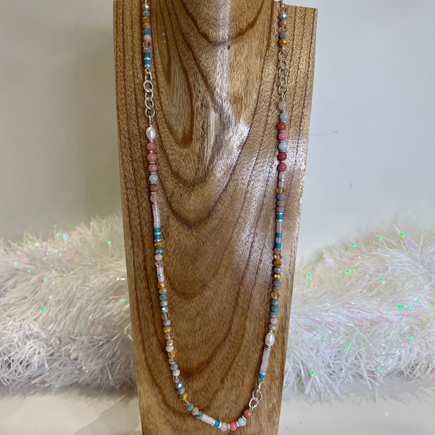 Merx - Beaded Long Necklace