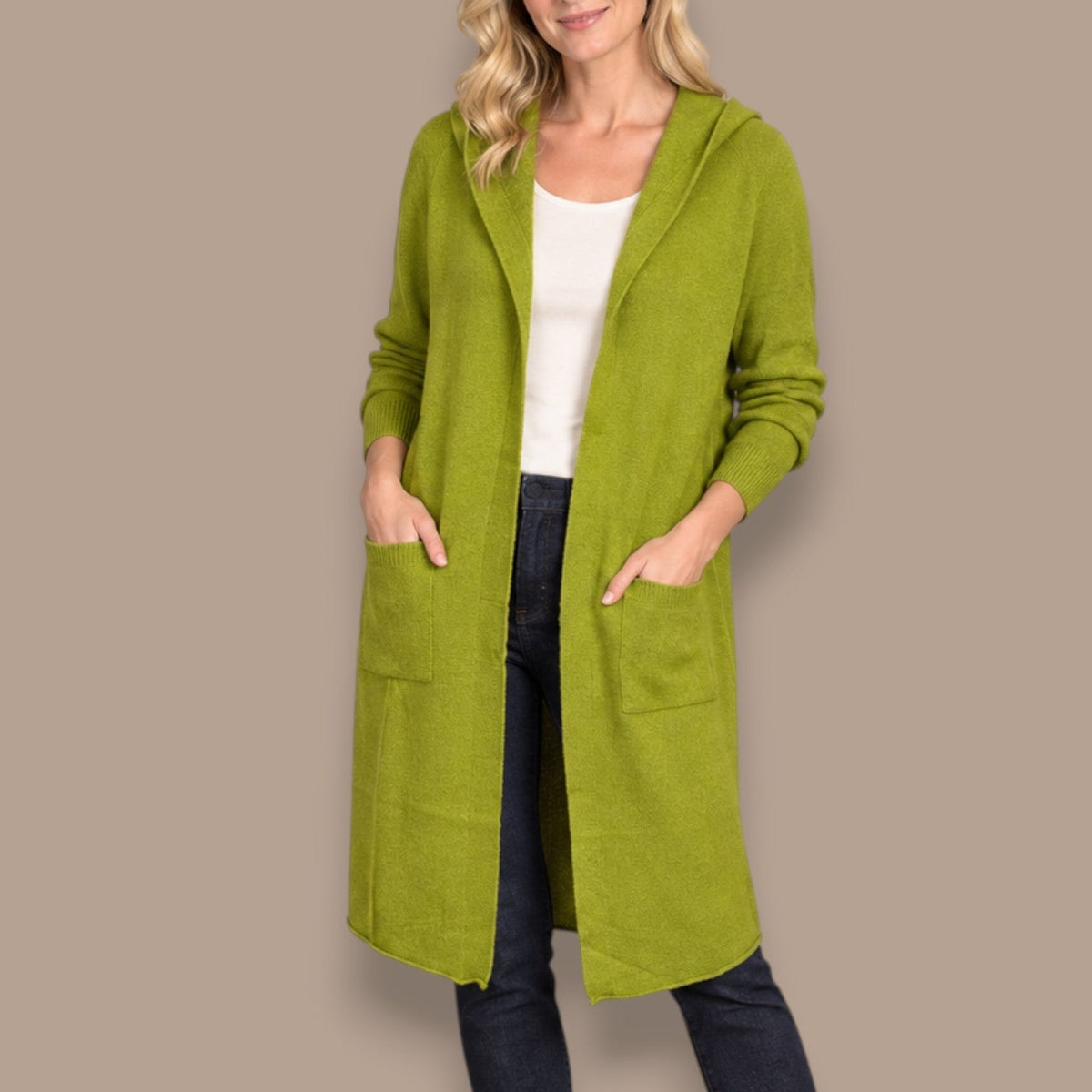 Nikky Apparels - Hooded Long Sweater Cardigan