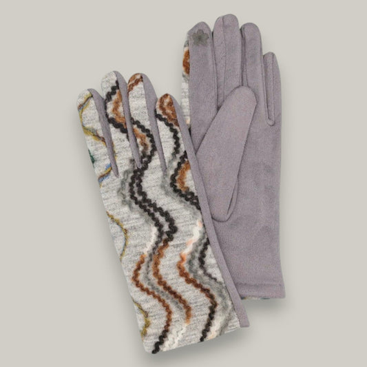Audrey's - Wavy Knit Touch Gloves