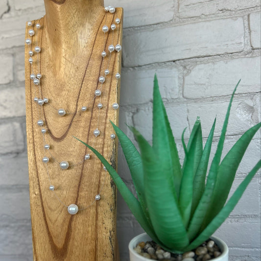 Jacqueline Kent - Layered Pearl Necklace