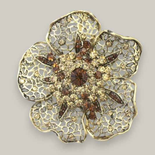Evershine - Vintage Bloom Brooch