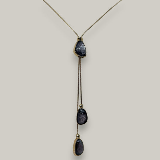 EL-KA - Amethyst Drift Necklace