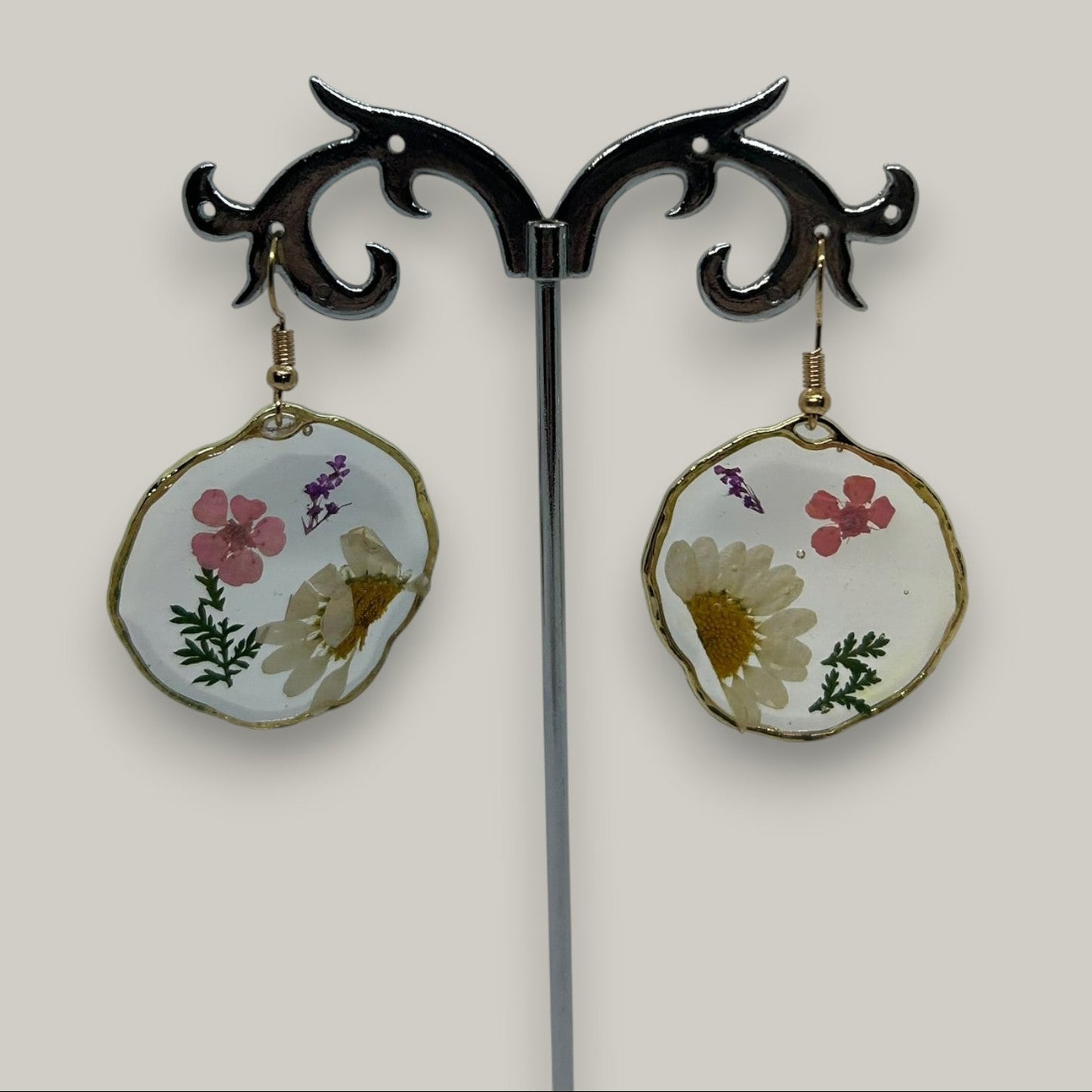 EL-KA - Bloom & Gold Earrings