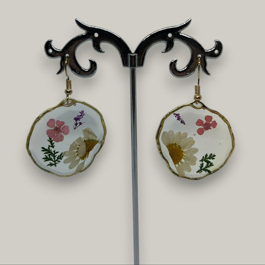EL-KA - Bloom & Gold Earrings
