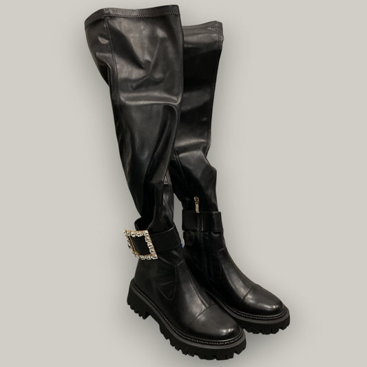 Little Empresses - Embellished Over-the-Knee Boot