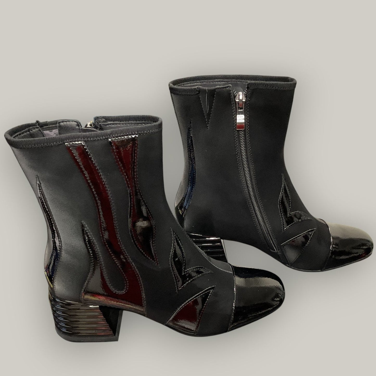 Little Empresses - Gloss Flame Ankle Boot