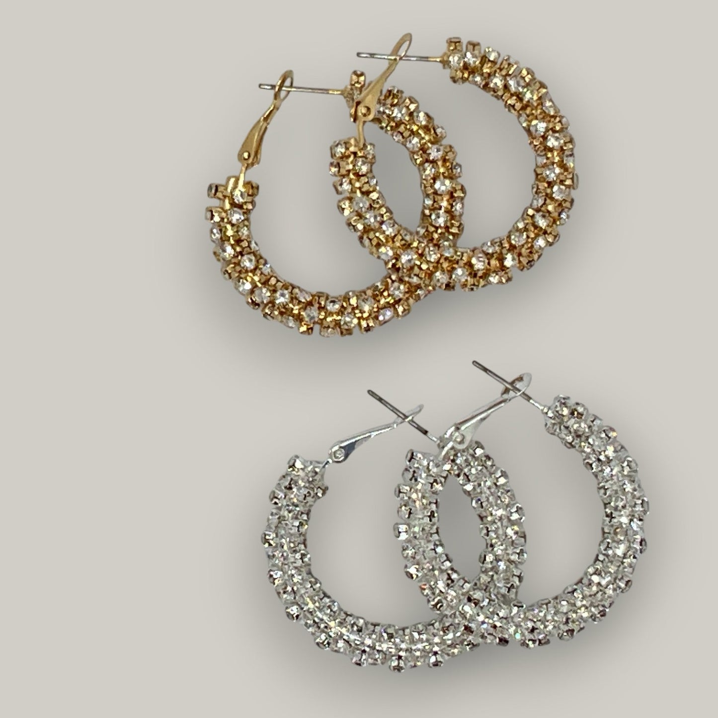 EL-KA - Sparkle Hoop Earrings