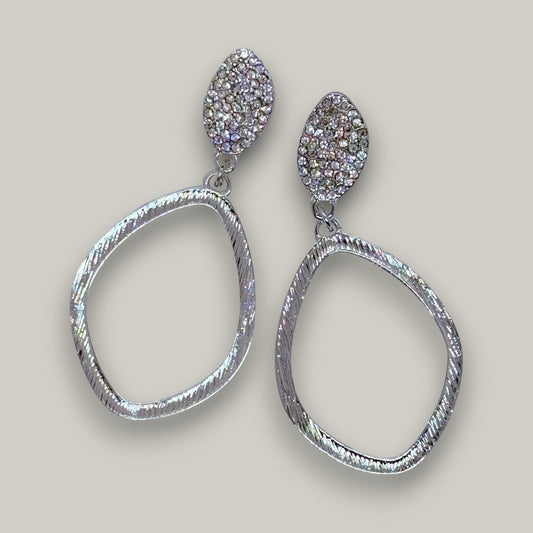 EL-KA - Shimmer Loop Earrings