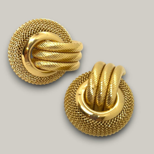 Audrey's - Knot Mesh Studs